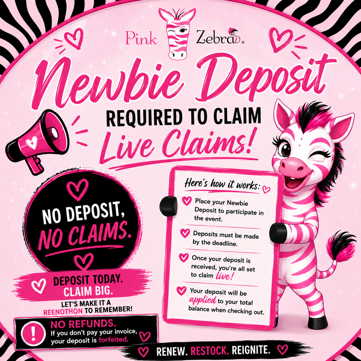 Newbie Deposit - PZ Claims