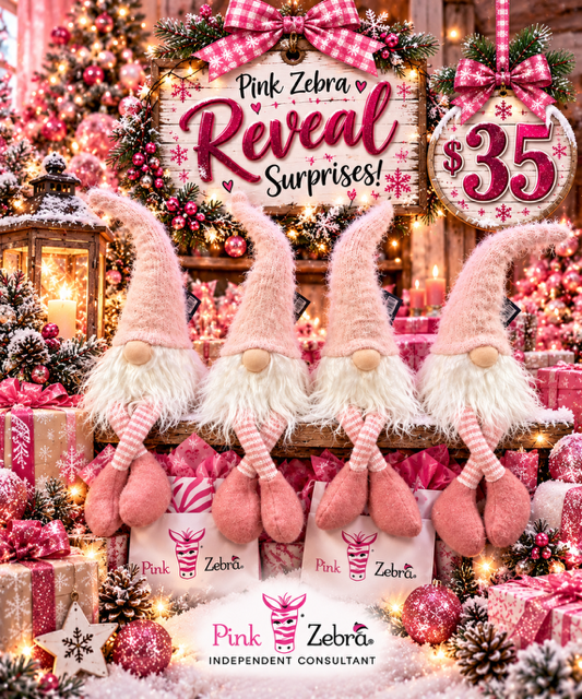 Pink Christmas Gnomes